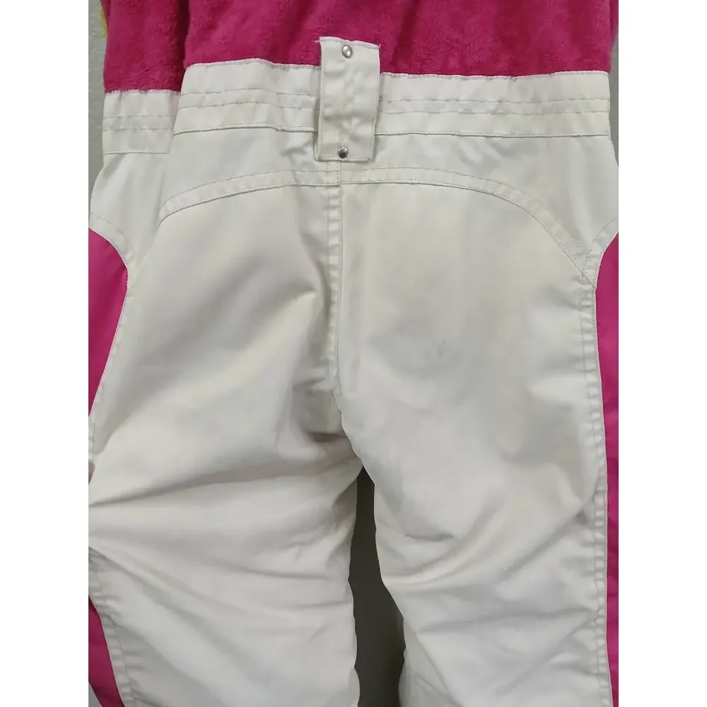 Obermeyer I Grow fleece girls snowbibs size 4 - Picture 9 of 10